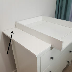 Blenda do nakładki komoda Hemnes 108x50