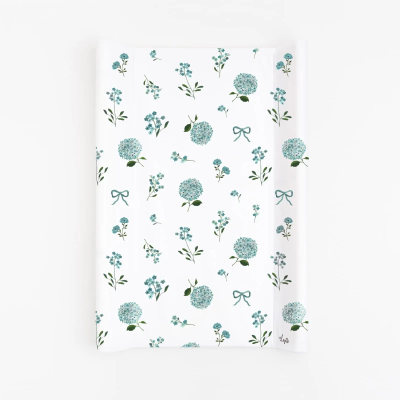 Layette Przewijak usztywniany BLUE FLOWERS