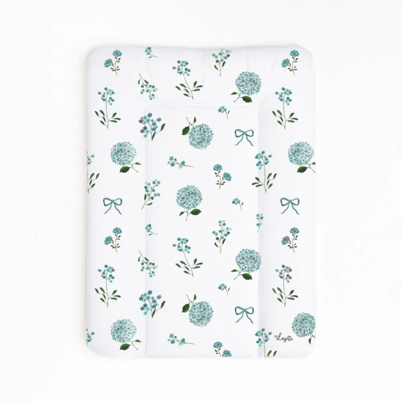 Layette Przewijak miękki BLUE FLOWERS