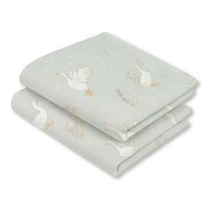 Pieluszki bambusowe 50×60 cm 2 szt, Happy Goose Olive - ColorStories