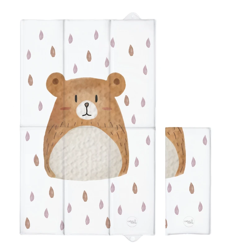 Składana mata do przewijania duża (50x80) Bear Buddy - Ceba Baby