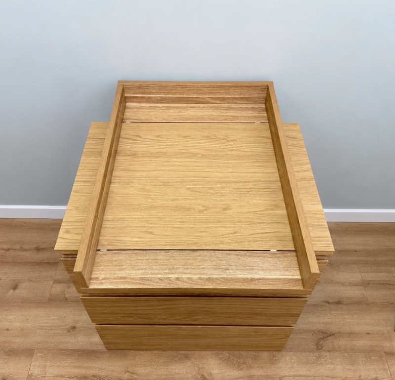 Nakładka przewijak na komodę Storklinta Ikea - model podstawowy - DĄB